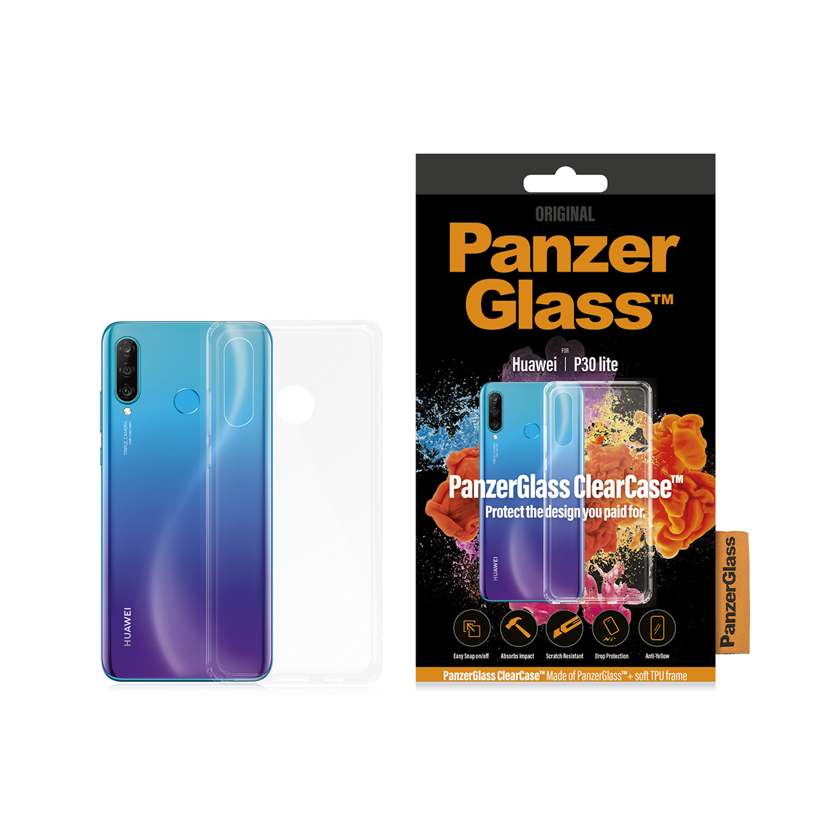 PanzerGlass ® ClearCase™ Huawei P30 lite