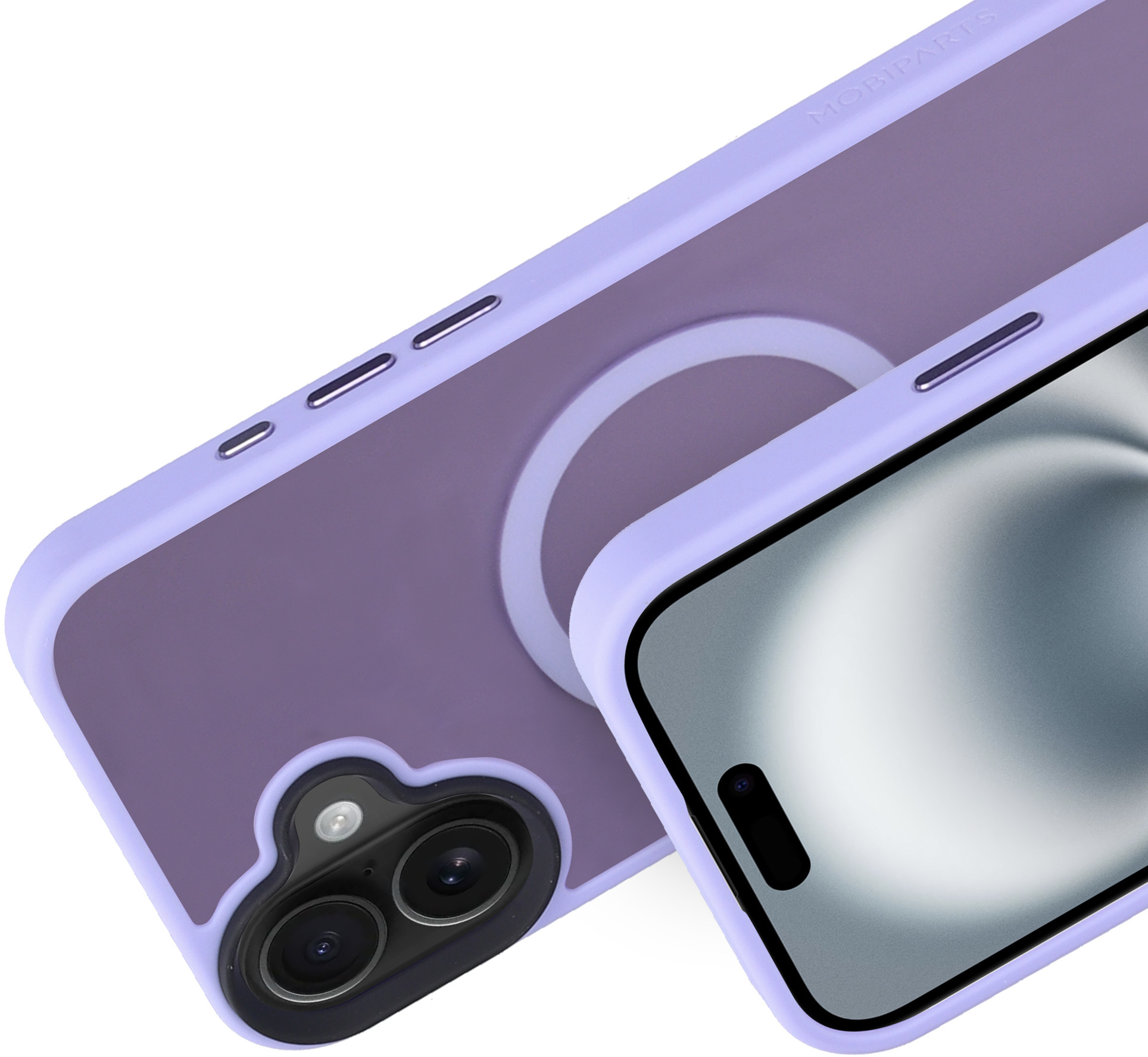 Mobiparts Hardcover Apple iPhone 16 Plus Satin Lila (Magsafe Compatible) – image 2