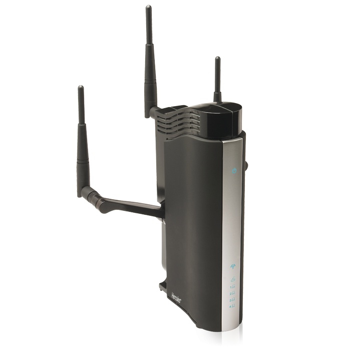 Thrustmaster HWNR-300 wireless router Fast Ethernet Black, Silver