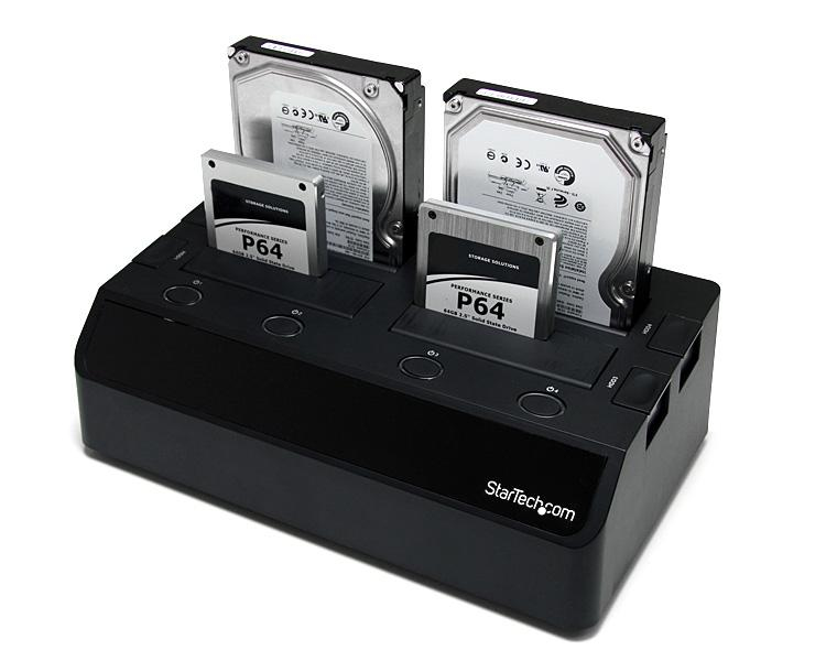 StarTech.com 4 Bay eSATA USB 2.0 to SATA Hard Drive Docking Station – image 5