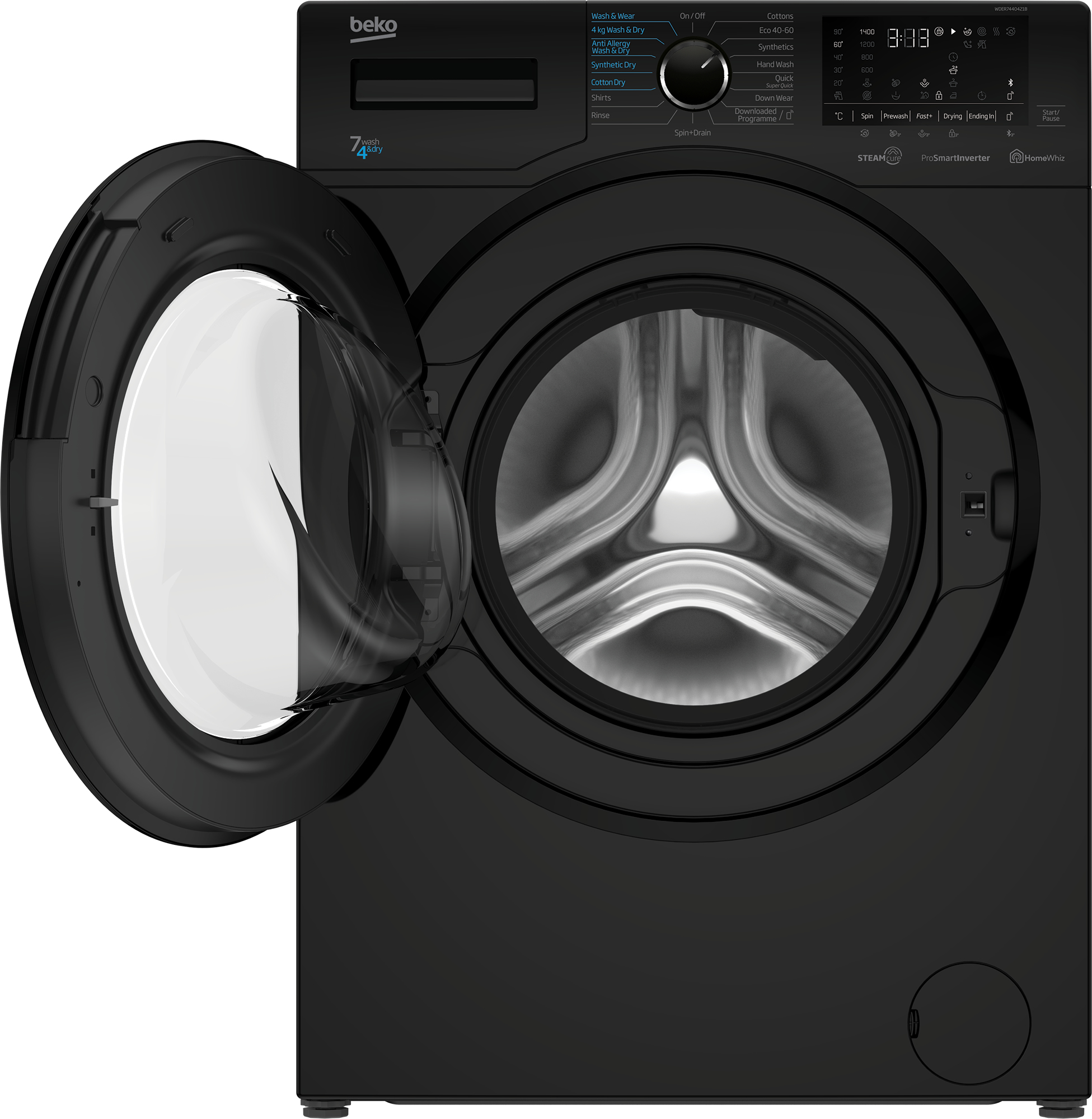 Beko WDER7440421B Freestanding – image 3