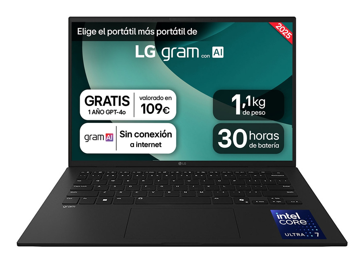 LG Gram 14ZD90T Intel Core Ultra 7 255H Laptop – image 1