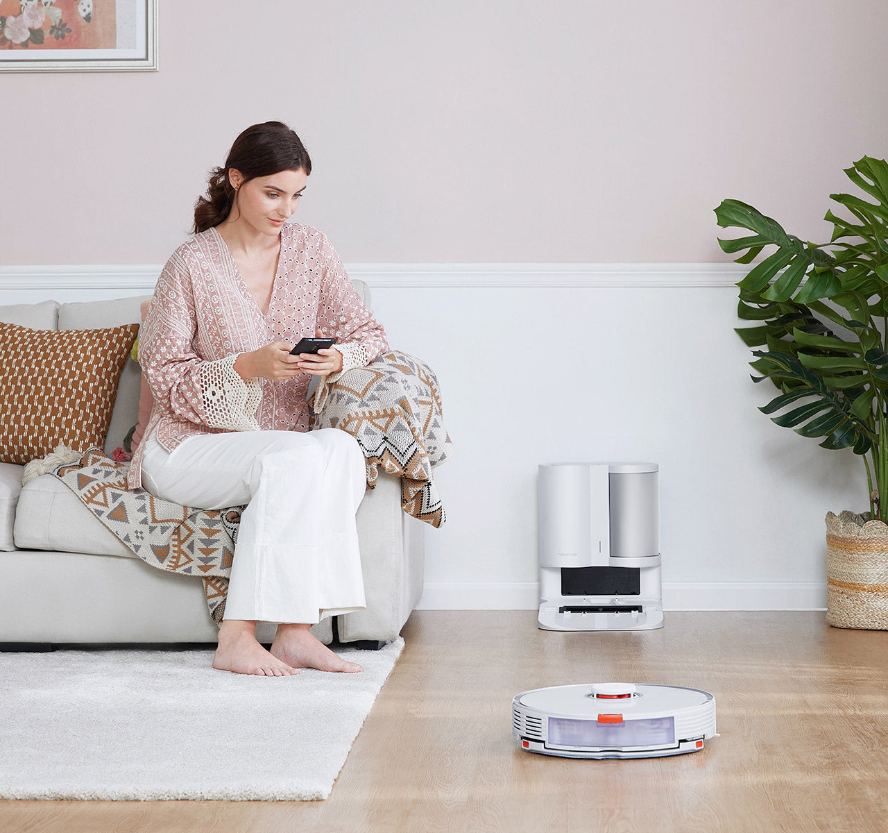 Roborock S7P52-00 robot vacuum Black, White – image 4