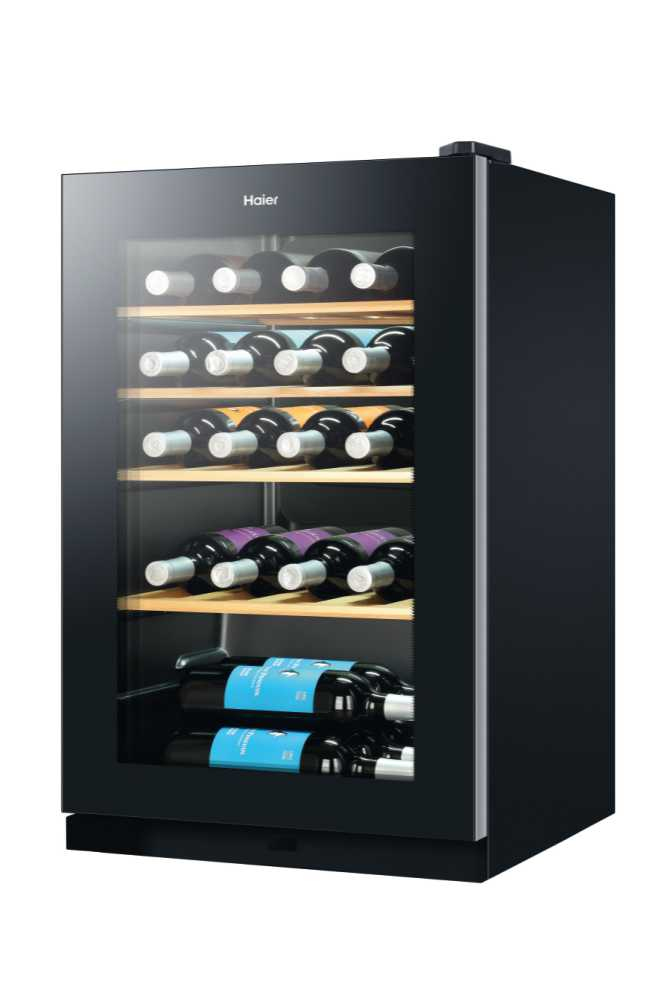 Haier Wine Bank 50 Series 3 WS30GA Compressor wine cooler Freestanding Black 30 bottle(s) – image 6