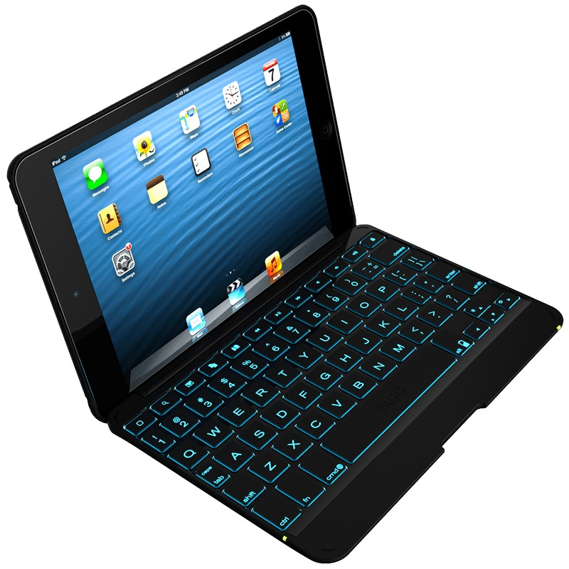 ZAGG GZKMHFBKLIT103 mobile device keyboard QWERTZ German Bluetooth Black