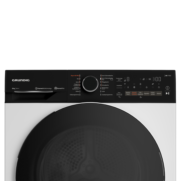 Grundig GT77824WHF14 tumble dryer Freestanding Front-load – image 3