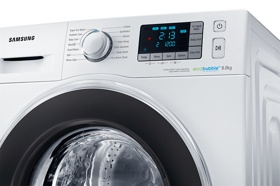 Samsung WF80F5EBW4W washing machine Front-load – image 8
