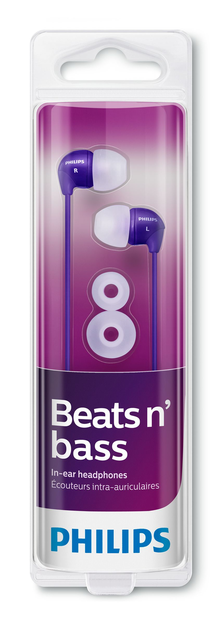 Philips SHE3590PP/28 headphones/headset Wired In-ear Music Violet – image 3