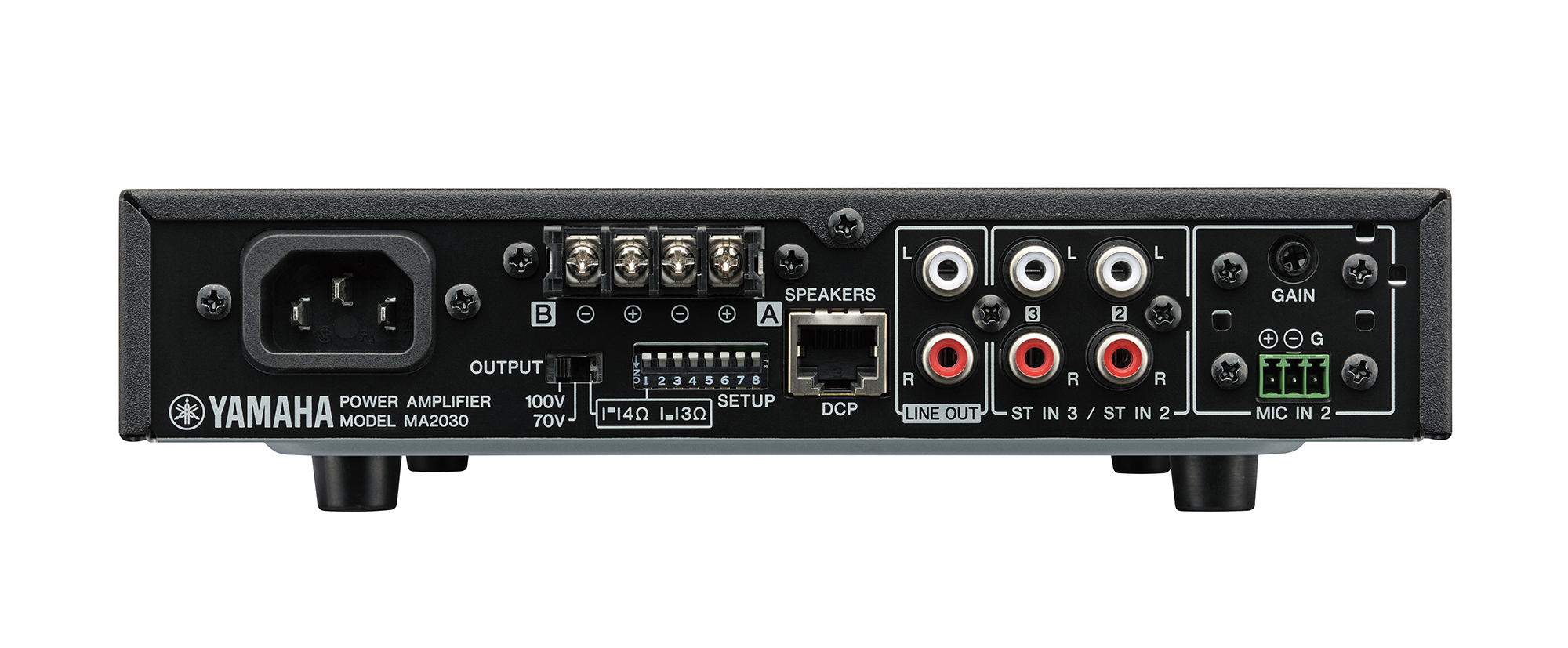 Yamaha MA2030 audio amplifier Black, Grey – image 5