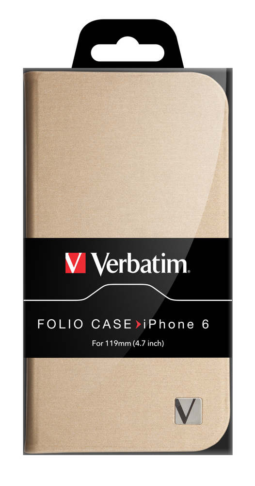 Verbatim 49871 mobile phone case Folio Gold – image 3