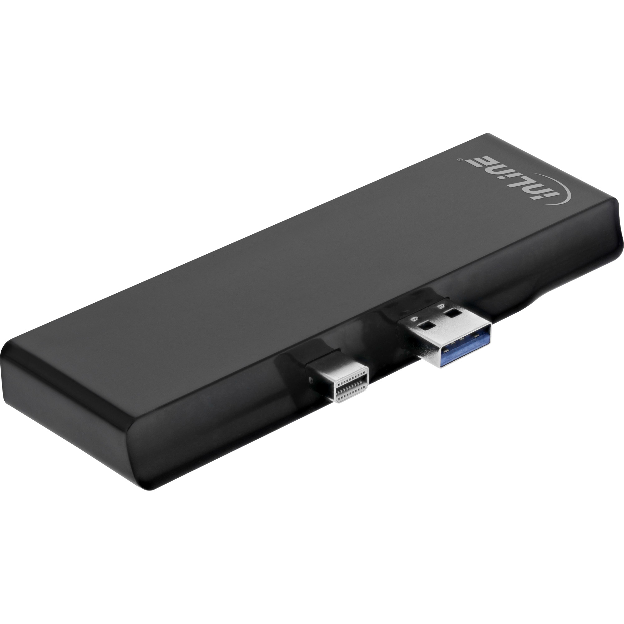 InLine MultiHub, Surface Pro 4/5/6, 3x USB-A 3.2 female, HDMI 4K, Cardreader – image 2