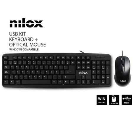 Nilox KIT TECLADO RATON ESP – image 1
