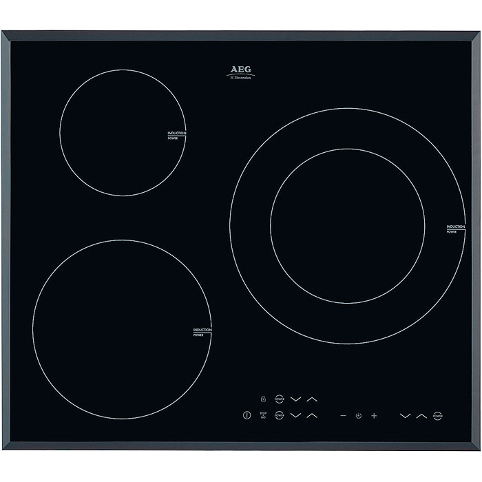 AEG HK633220FB hob Black Built-in Zone induction hob 3 zone(s)