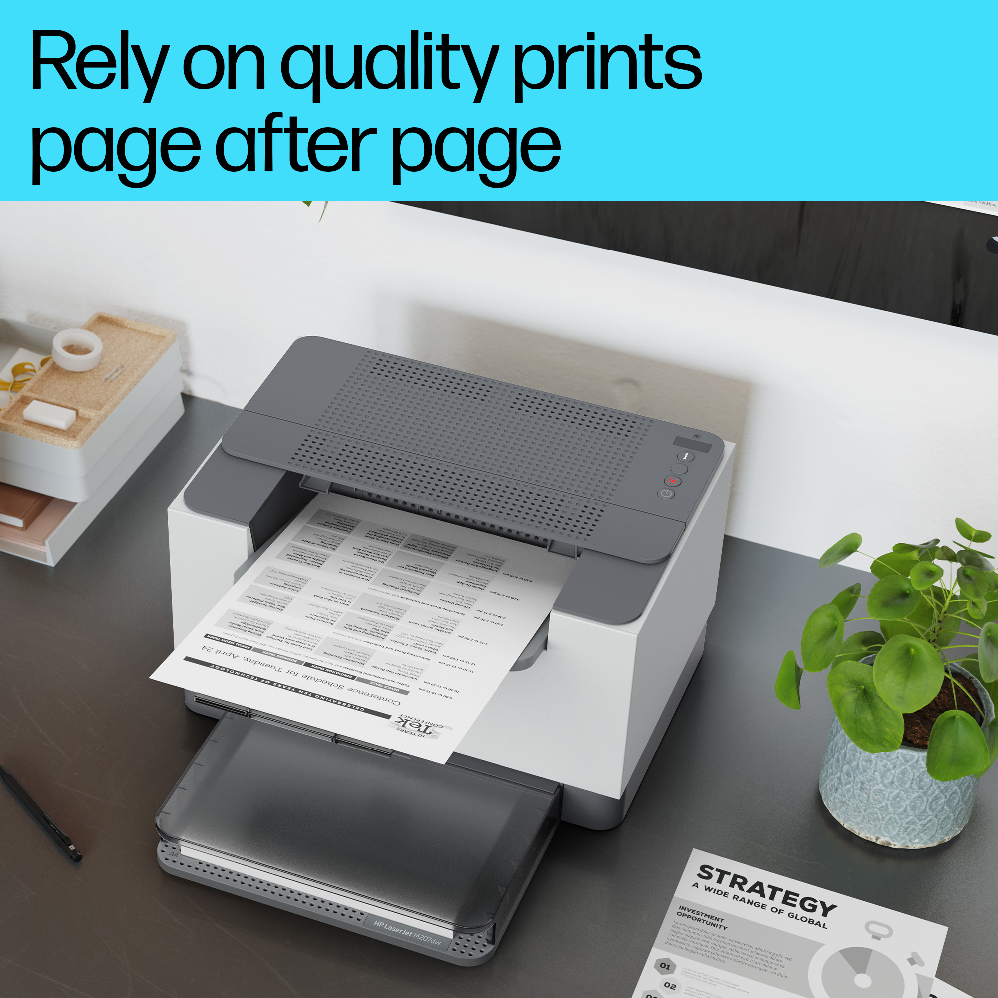 HP LaserJet M207dw Printer – image 8