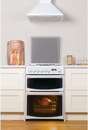 Hotpoint CH60GCIW cooker Freestanding cooker Gas White – image 3