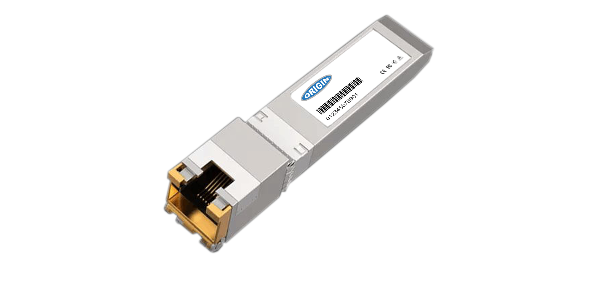 Origin Storage 10G-SFPP-TX-A Ruckus Brocade Compatible Transceiver SFP 100/1000/10000Base-T (Copper RJ45 30m) modulo del ricetr