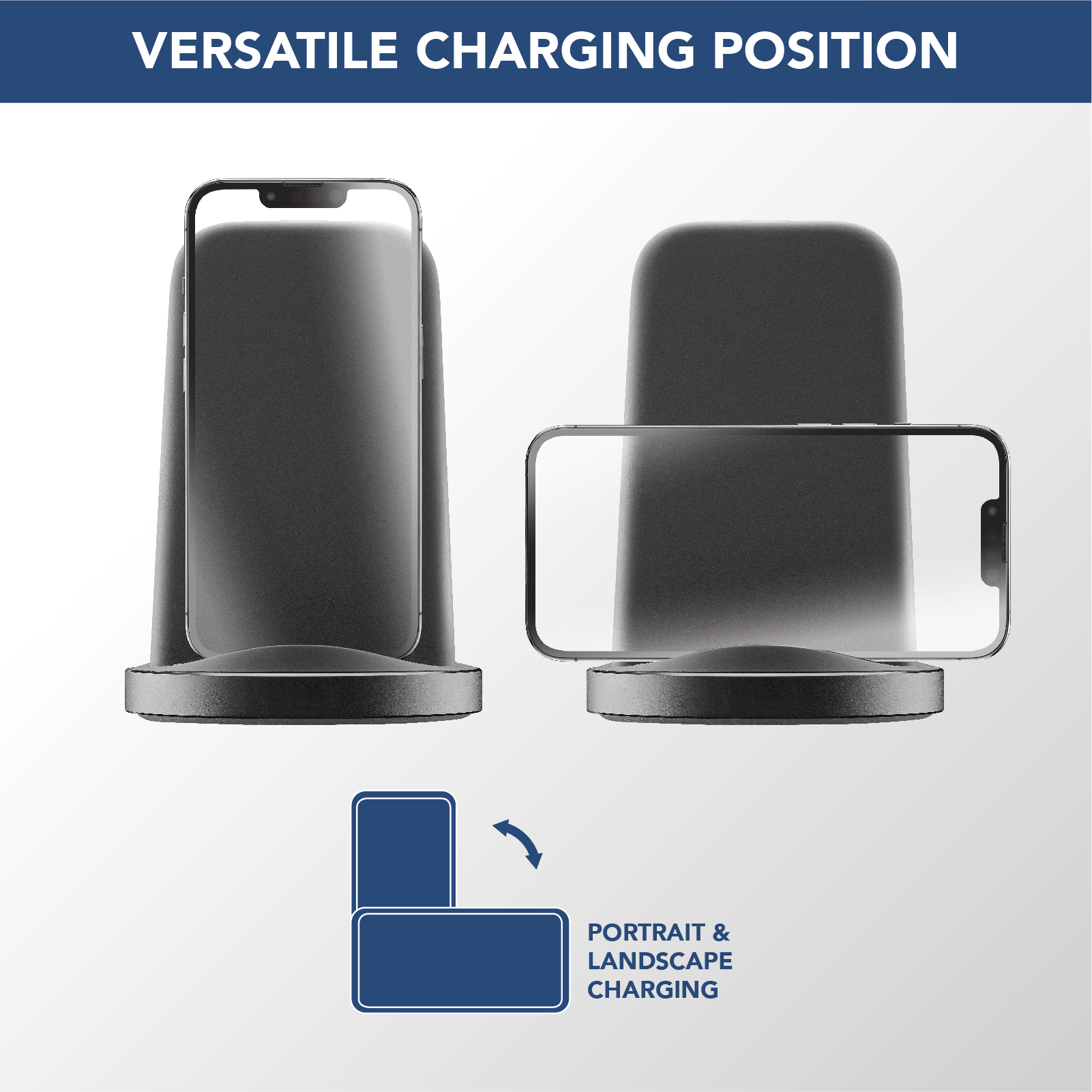 Cellularline Podium Wireless Charger - Apple, Samsung and other Wireless Smartphones – image 6
