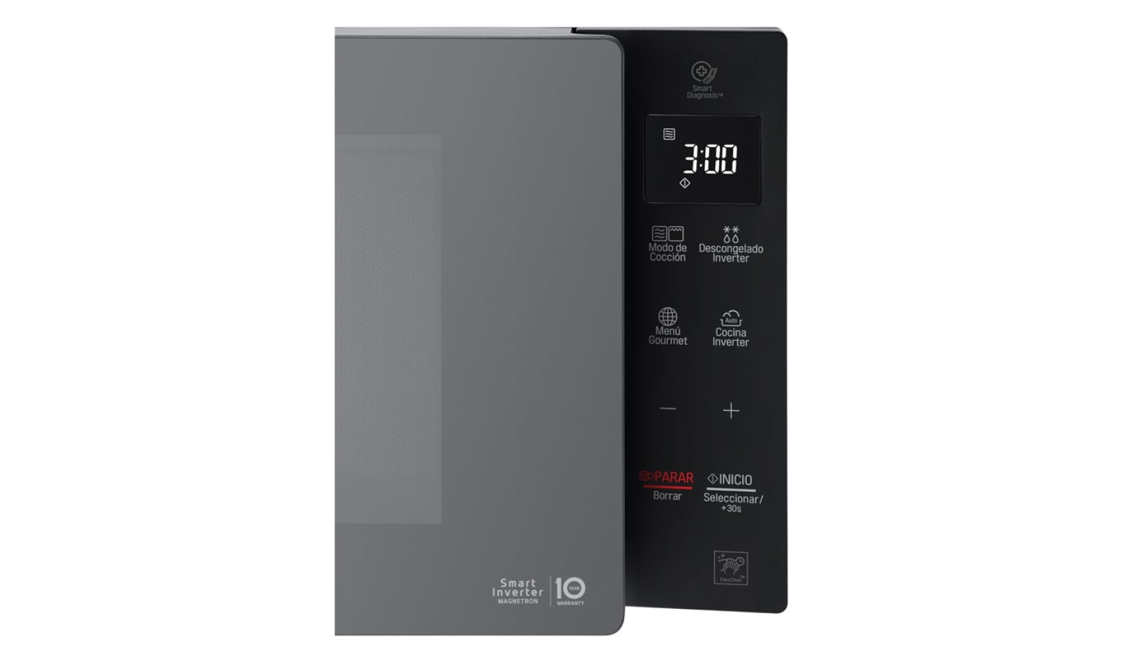 LG MH1536GIR microwave Black, Grey Combination microwave Countertop – image 5