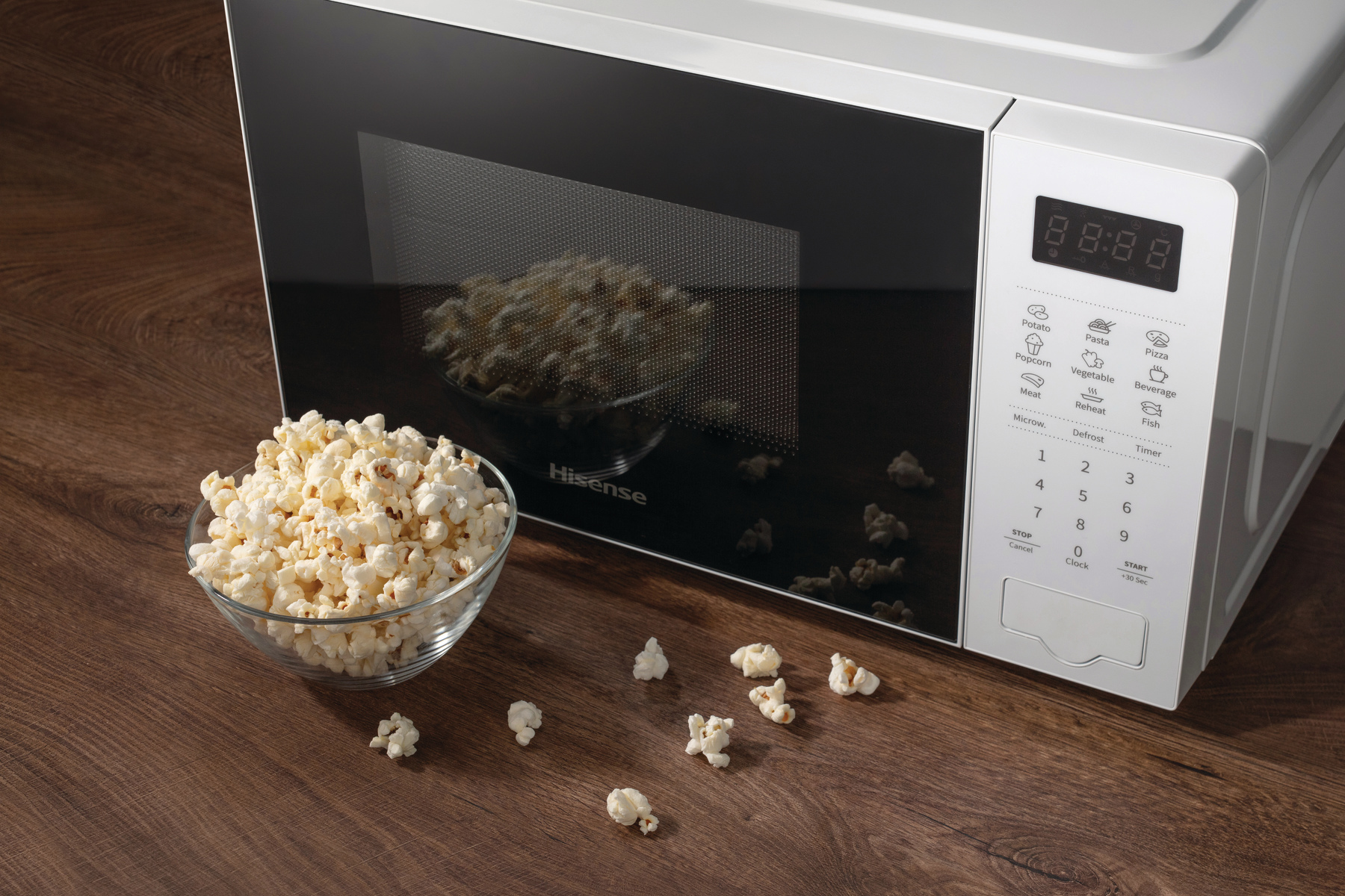 Hisense H20MOWS4UK microwave White Solo microwave Countertop – image 4