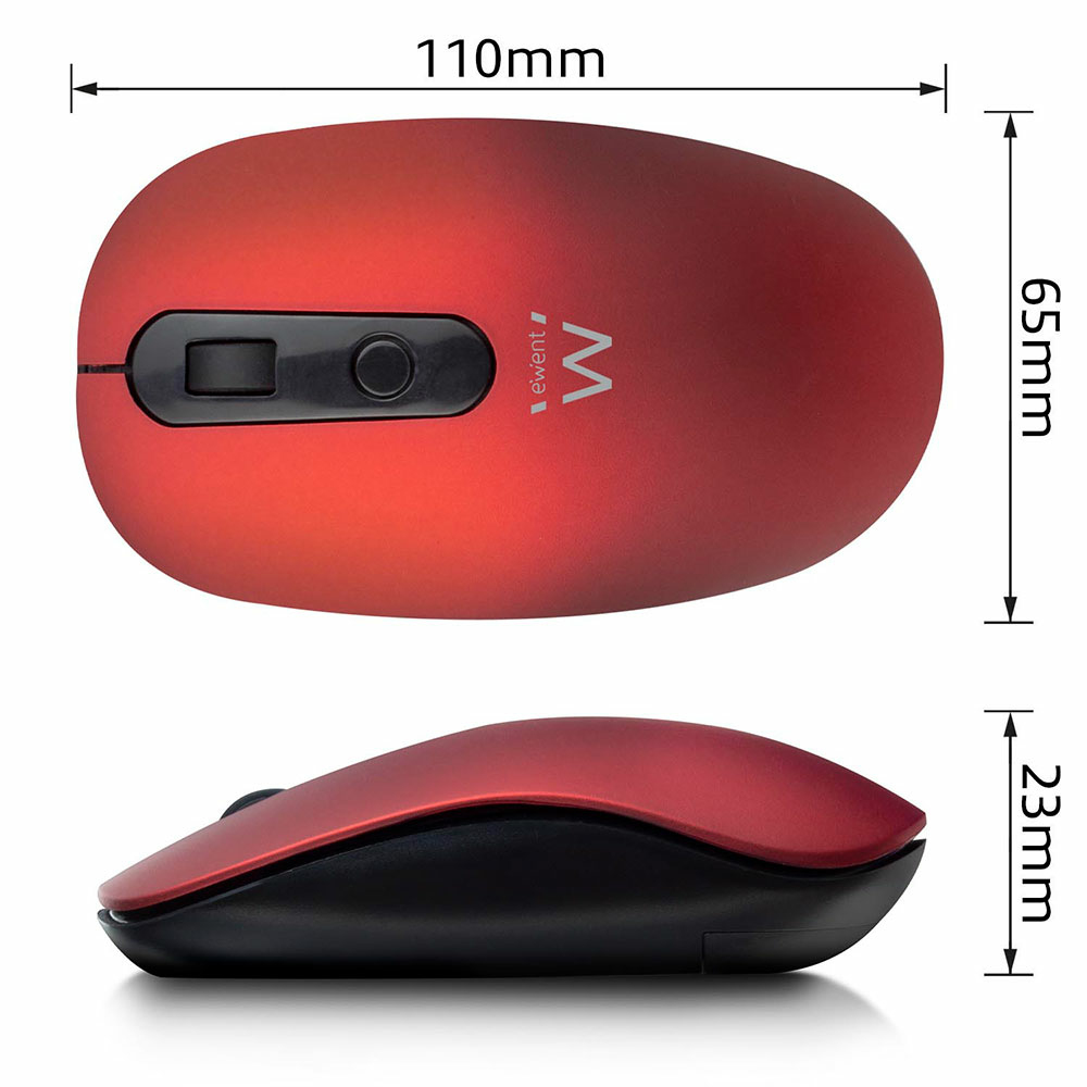 Ewent EW3227 mouse Office Ambidextrous RF Wireless Optical 1200 DPI – image 8