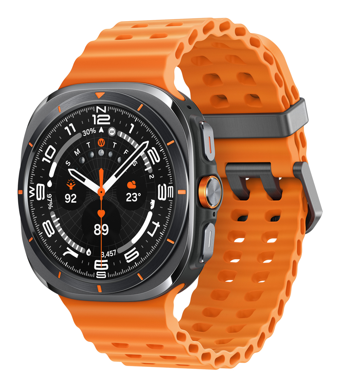 Samsung Galaxy Watch Ultra 381 cm (1.5") AMOLED 47 mm Digitale 480 x 480 Pixel Touch screen 4G Grigio Wi-Fi GPS (satellitare)