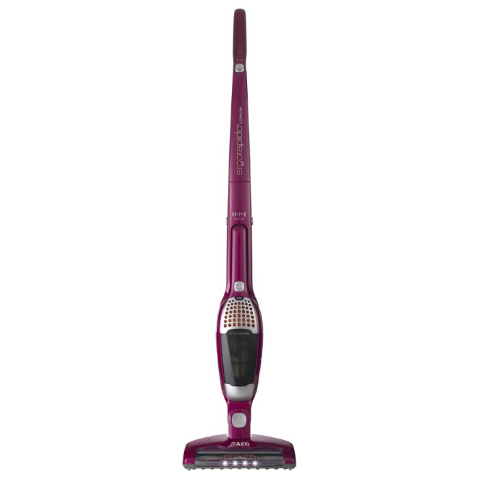 AEG OPI1AG stick vacuum/electric broom 2-in-1 stick vacuum Dry Bagless Bordeaux – image 1