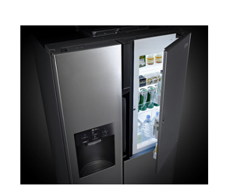 LG GS9366PZYZD side-by-side refrigerator Freestanding – image 3