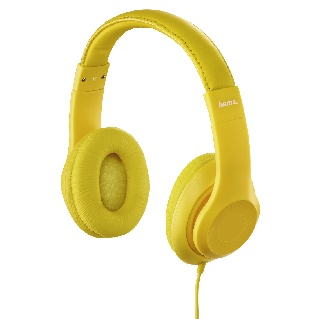 Hama TUC Headset Wired Head-band Music Yellow – image 2