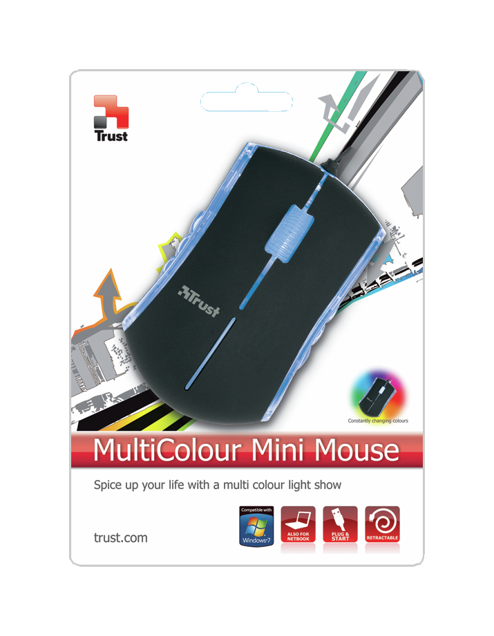 Trust 14963 mouse Office Ambidextrous USB Type-A Optical – image 4