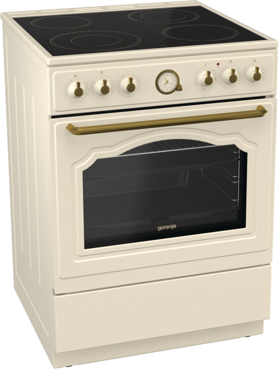 Gorenje ECS6250CLI Freestanding cooker Electric Ceramic hob Beige – image 2