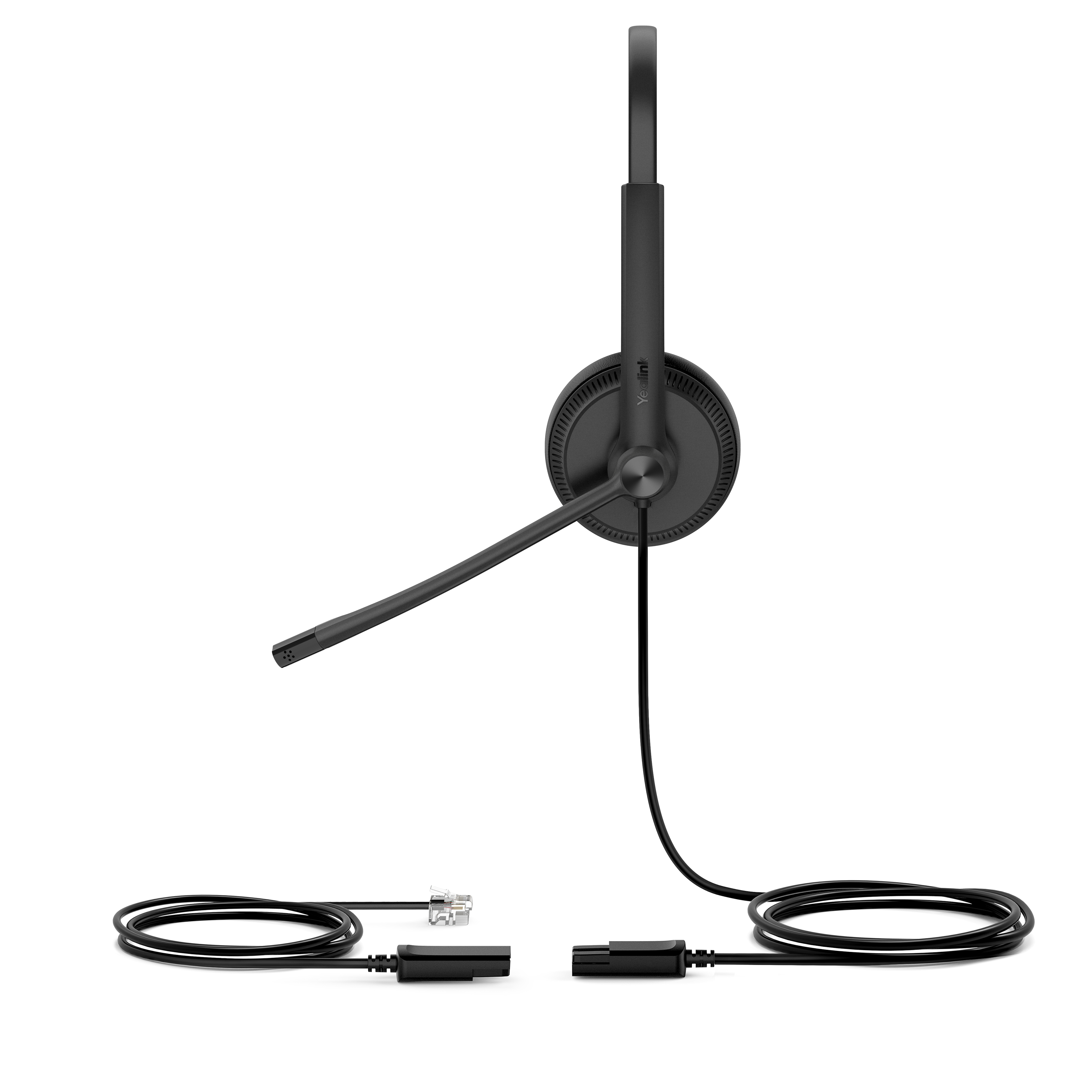 Yealink YHS34 Headset Wired Head-band Calls/Music Black image 3