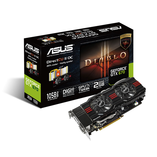 ASUS GTX670-DC2OG-2GD5 graphics card NVIDIA GeForce GTX 670 – image 4