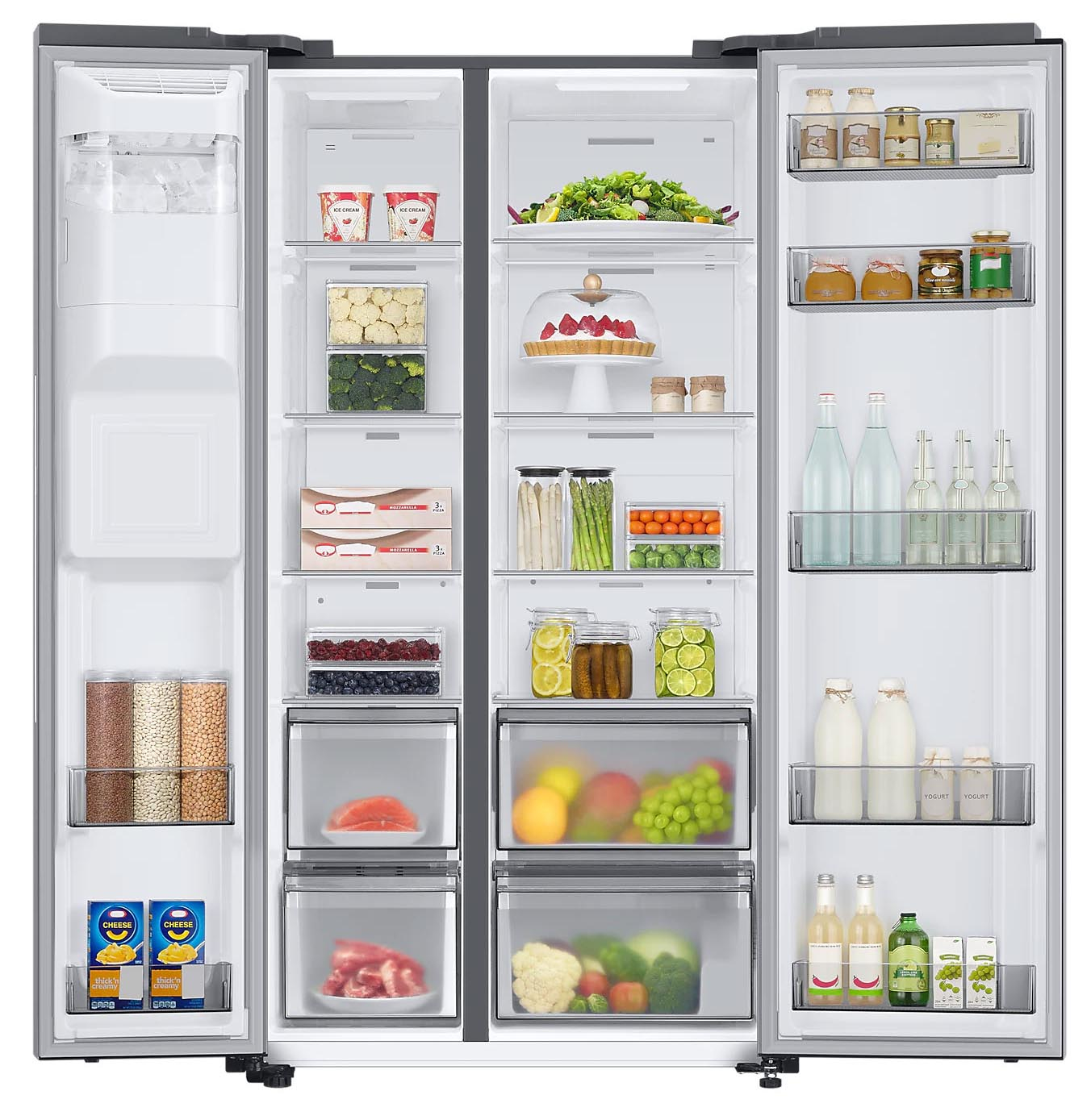 Samsung RS6GA8821SL/EG side-by-side refrigerator Freestanding – image 6