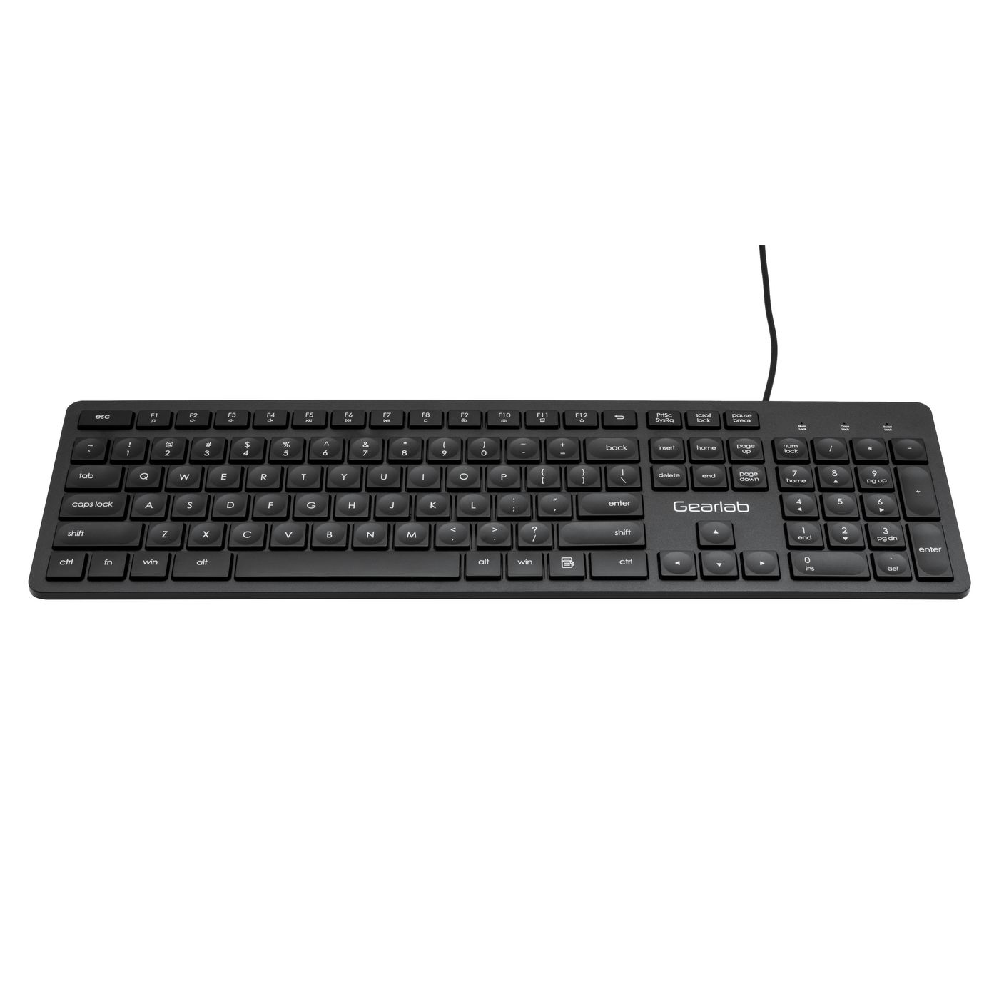 eSTUFF GLB211202 keyboard Office USB QWERTY US International Black – image 3
