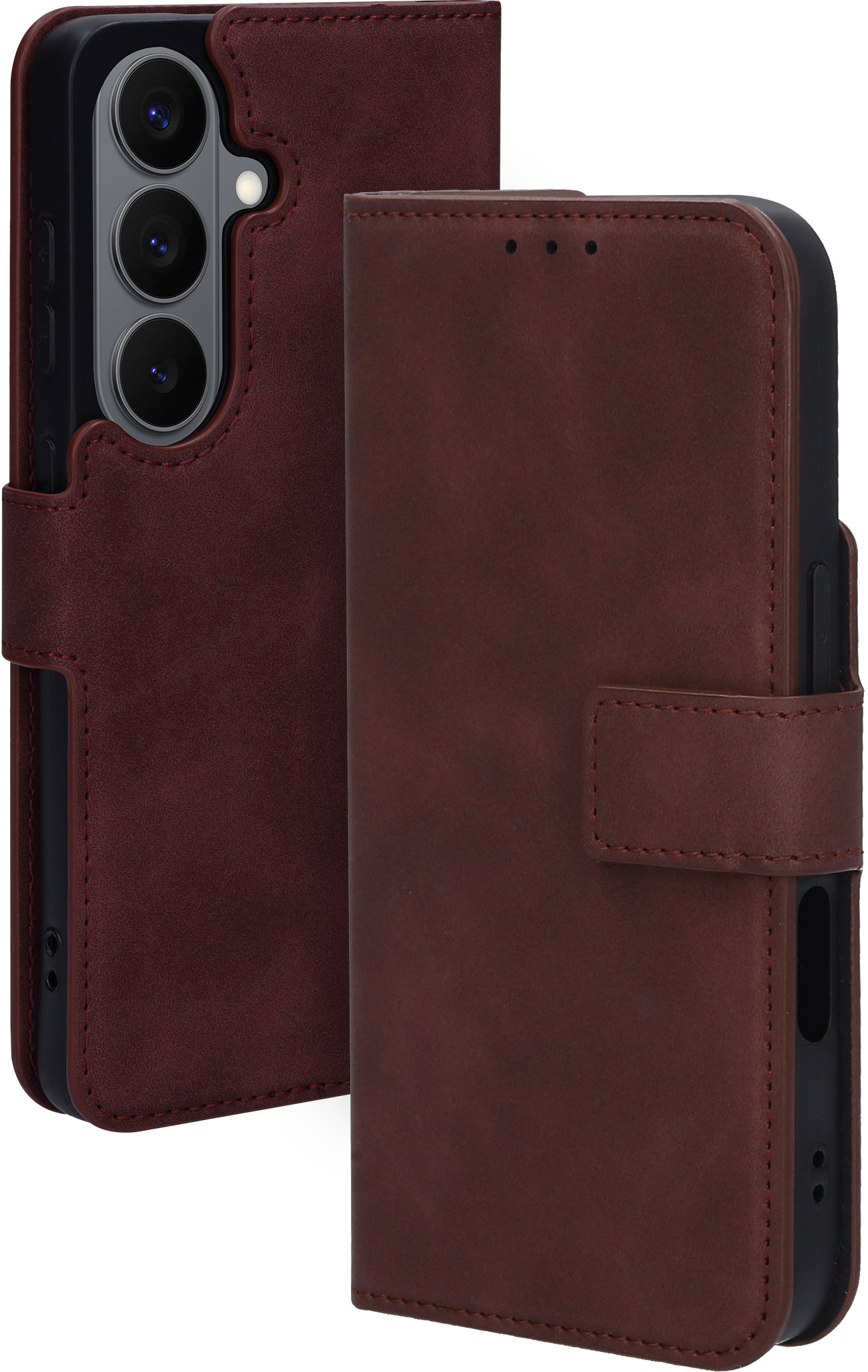 Mobiparts Classic Wallet Case Samsung Galaxy S26 Velvet Red (MagSafe Compatible)