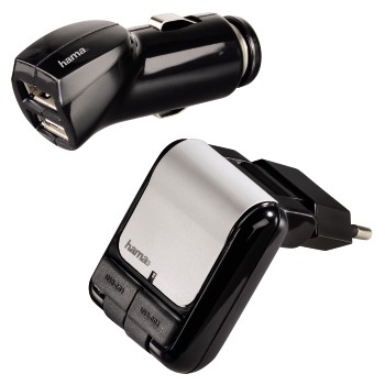 Hama 00108156 mobile device charger Mobile phone, MP3 Black AC, Cigar lighter Auto, Indoor, Outdoor