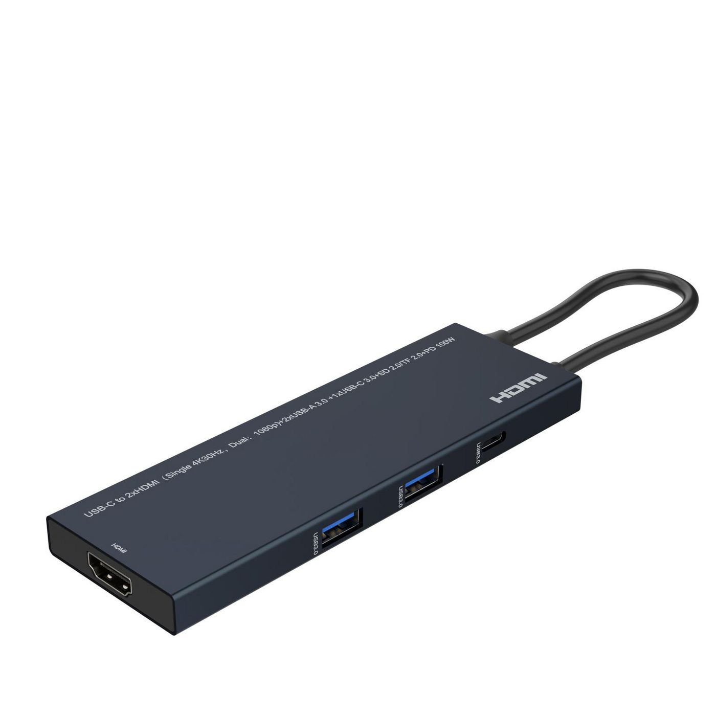 Microconnect USB3.1CCOM18 laptop dock/port replicator Wired Black – image 4