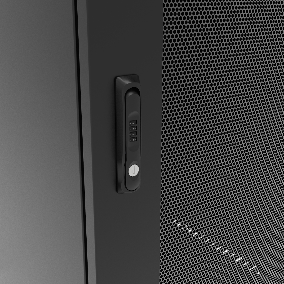 Vertiv VR Rack GL48WMCMM-B-SC-AF-00 rack cabinet 25U Wall mounted rack Black – image 4