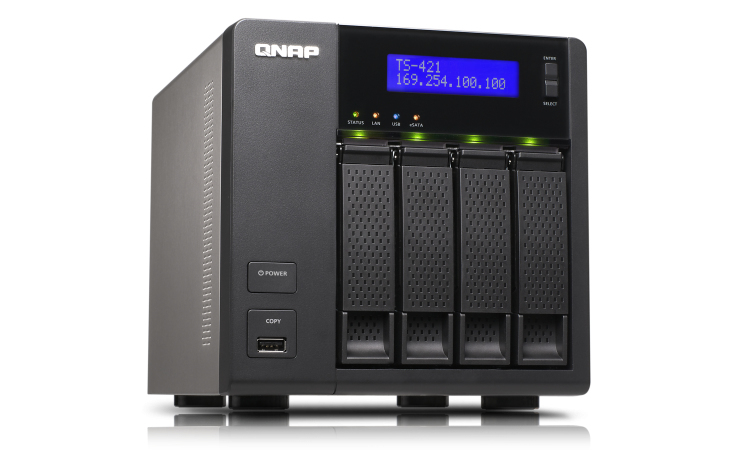 QNAP TS-421 + 4x 4TBWDRED – image 5