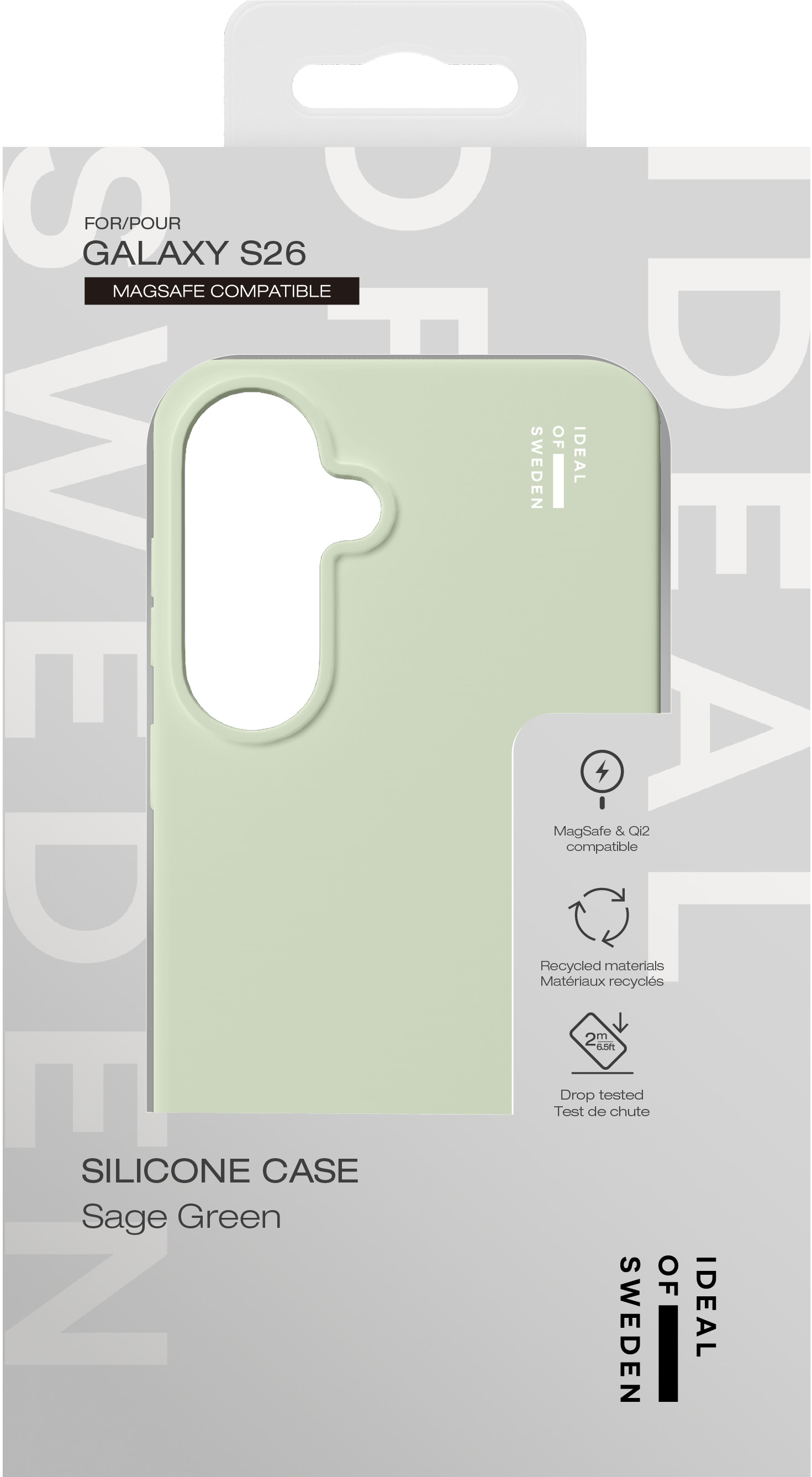 iDeal of Sweden Silicone Case MagSafe Galaxy S26 Sage Green – image 5