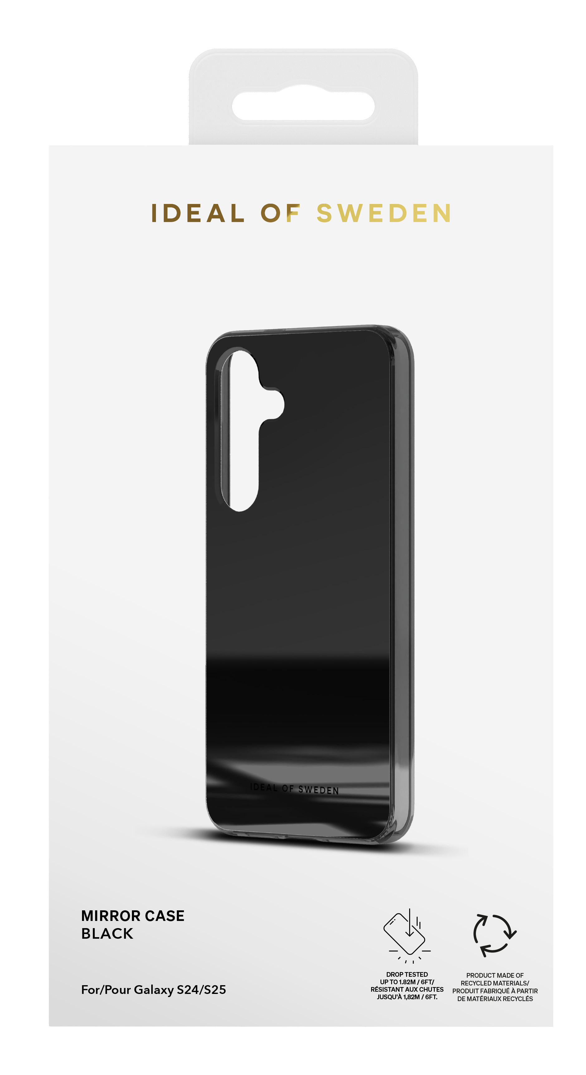 iDeal of Sweden Mirror Case Galaxy S24 / S25 Mirror Black – image 5