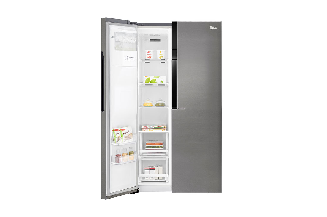 LG GSL361ICEV side-by-side refrigerator Freestanding – image 4
