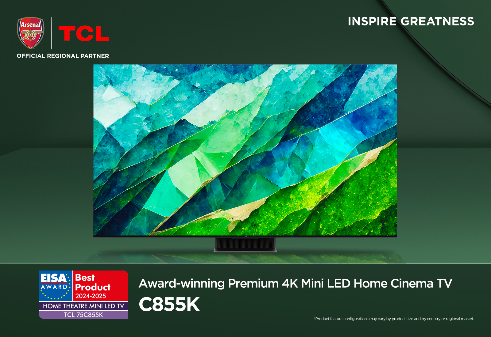 TCL 85C855K TV 2.16 m (85") 4K Ultra HD Smart TV Wi-Fi Black 3500 cd/m² – image 5