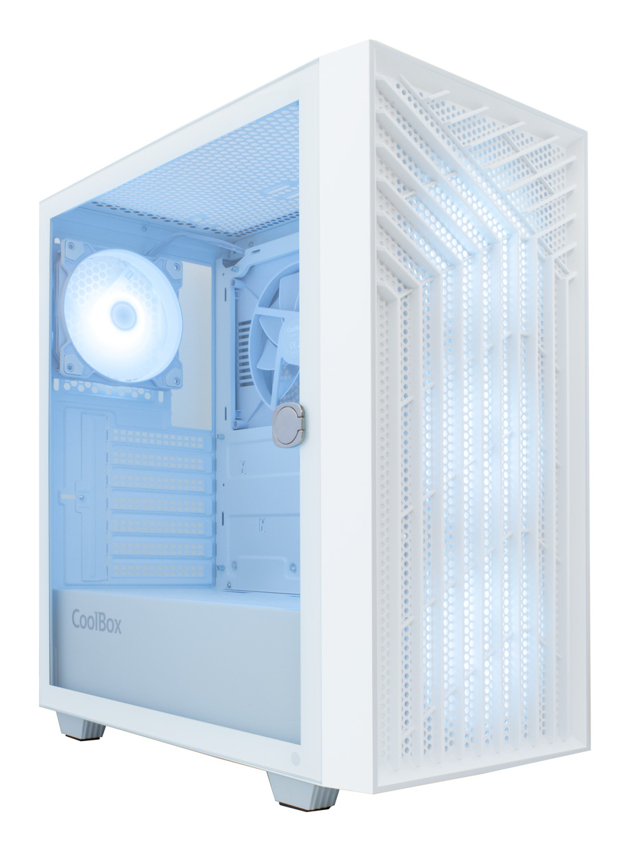 CoolBox COO-CHA-GA300W-0 computer case Tower White image 2