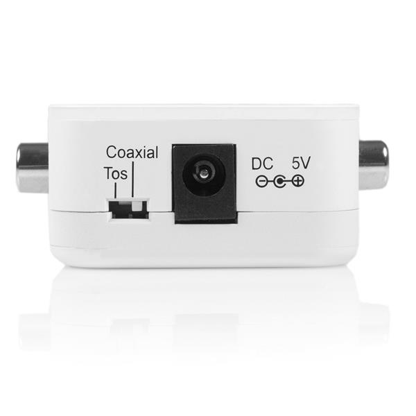 StarTech.com Two Way Digital Coax to Toslink Optical Audio Converter Repeater – image 2