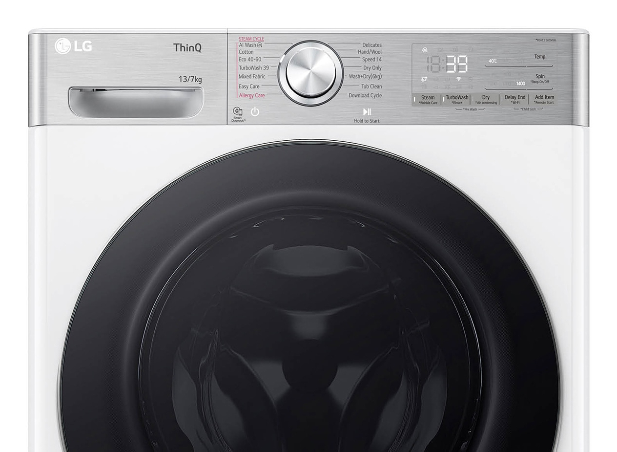 LG FWY937WCTA1 washer dryer Freestanding Front-load White – image 5