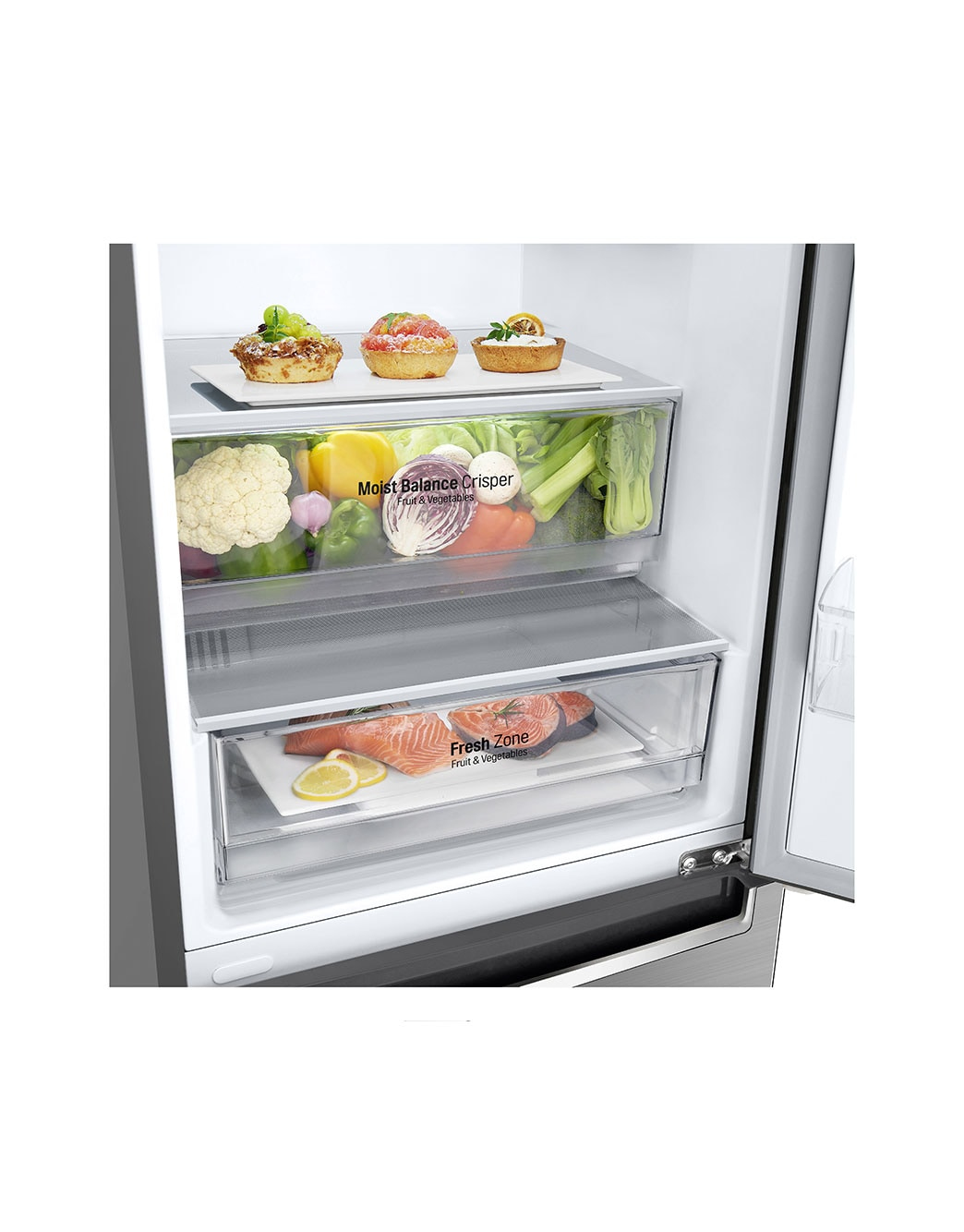 LG GBB62PZJEN fridge-freezer Freestanding – image 3