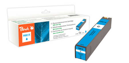 Peach 0F320018 ink cartridge Compatible Cyan
