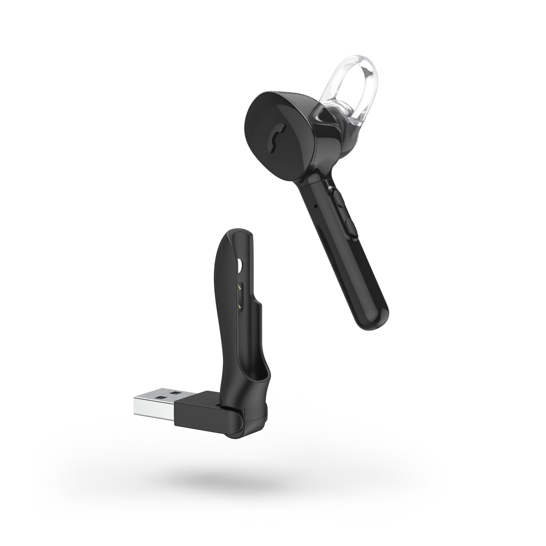 Hama MyVoice1300 Headset Wireless In-ear Car Bluetooth Black – image 2