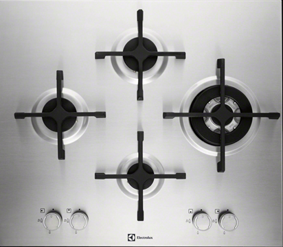 Electrolux EGU6343LOX hob Stainless steel Built-in Gas 4 zone(s)